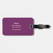 踊るチャンス ラゲッジタグ (裏面横)