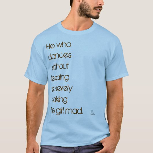 …踊る彼 Tシャツ (正面)