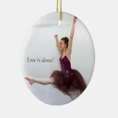踊る愛! セラミックオーナメント (右)