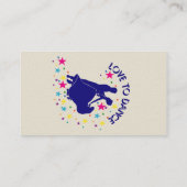 踊る愛 名刺 (裏面)