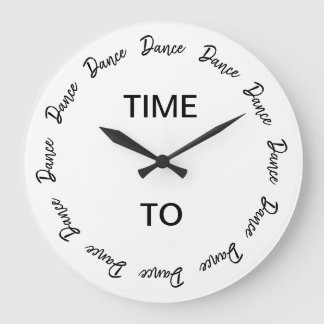 踊る時間 ラージ壁時計
