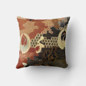 踊る東洋クレーン クッション (裏面)