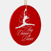 踊る機会 セラミックオーナメント (右)