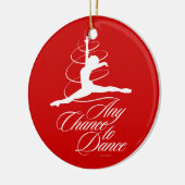 踊る機会 セラミックオーナメント (左)