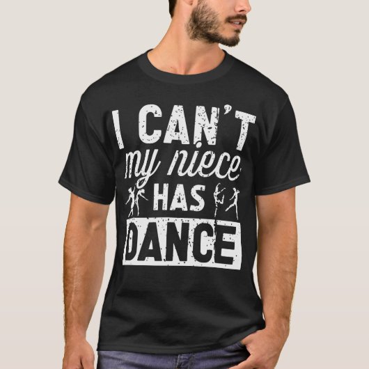 踊る甥姪を持つダンス好きなおじさん Tシャツ (正面)