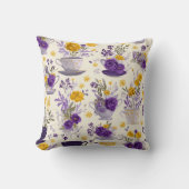 踊る花  クッション (正面)