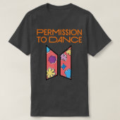 踊る許可 Tシャツ (デザイン正面)