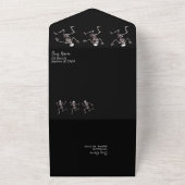 踊る骨 オールインワン招待状 (外側)