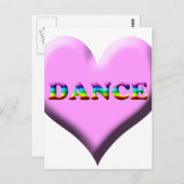 踊れ!ギフト ポストカード (正面/裏面)