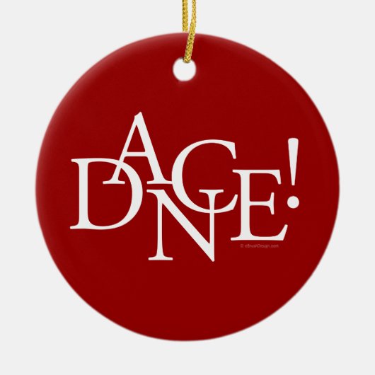 踊れ! セラミックオーナメント (正面)