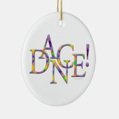 踊れ！（絞り染料） セラミックオーナメント (右)