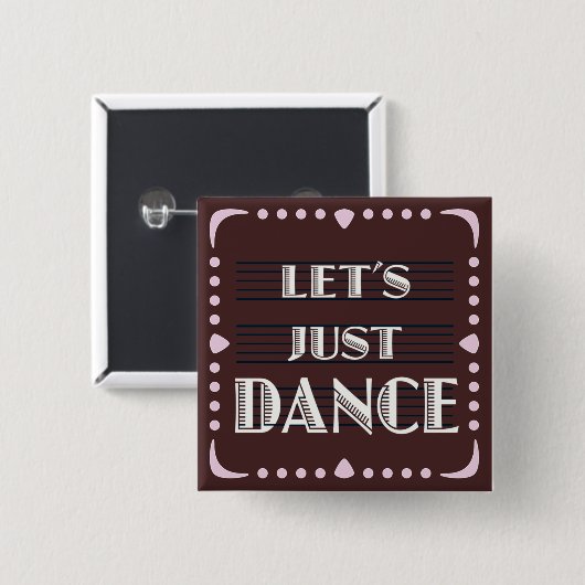 踊ろう 缶バッジ (正面&裏面)