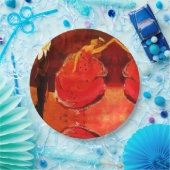 踊スペインの手 ペーパープレート (パーティー)