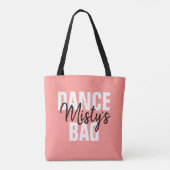 踊パーソナライズされたり トートバッグ (裏面)