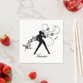 踊モダンり スタンダードカクテルナプキン (インサイチュ)