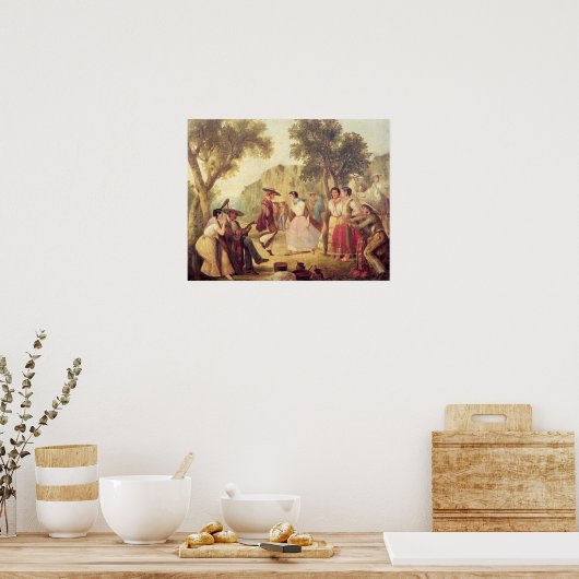 踊人気があるり ポスター (キッチン)