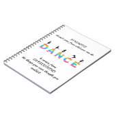 踊数々のり ノートブック (左側)