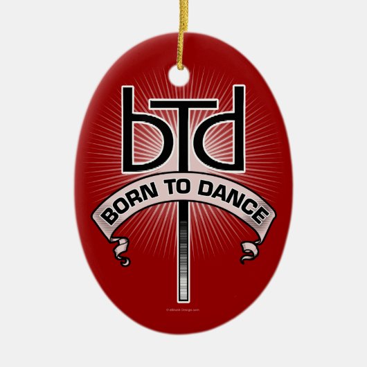 踊生まれり(基本) セラミックオーナメント (正面)