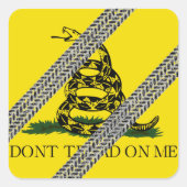 踏みつけろ! スクエアシール (正面)