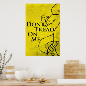 踏み付けない ポスター (キッチン)