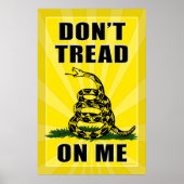 踏み付けない ポスター (正面)