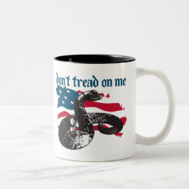 踏み付けるな ツートーンマグカップ