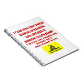 踏み付けるな ノートブック (右側)