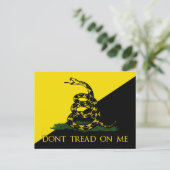 踏み付けるな ポストカード (スタンド正面)