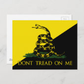 踏み付けるな ポストカード (正面/裏面)