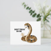 踏み付けるな ポストカード (スタンド正面)