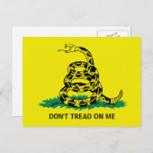 踏み付けるな ポストカード (正面/裏面)