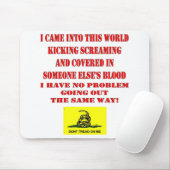 踏み付けるな マウスパッド (マウス)