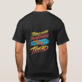 踏み板を変換する Tシャツ (裏面)