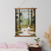 踏み石 吊り下げ型タペストリー (寝室)