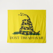 踏むな 私の写真用背景 タペストリー (正面(横))