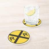 踏切のハイウェーの印 コースター (側面)