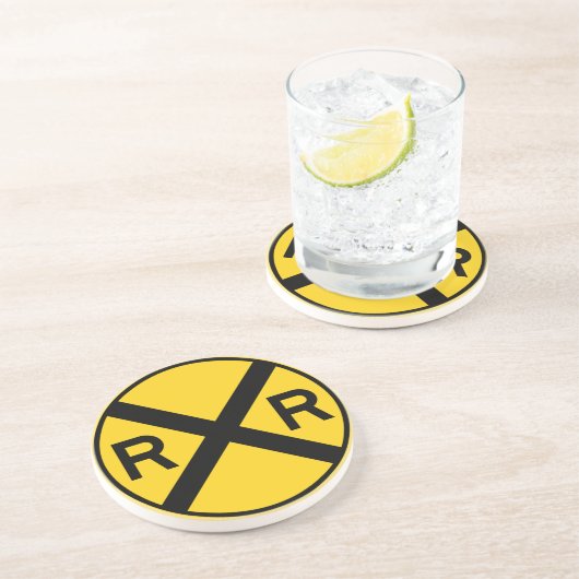 踏切のハイウェーの印 コースター (側面)