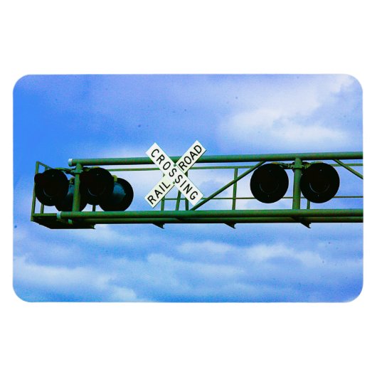 踏切カンチレバー – 逆クロスバック マグネット (横)