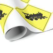 踏切サイン ラッピングペーパー (ロールコーナー)