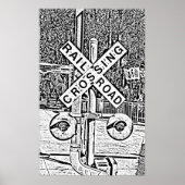 踏切ポスター ポスター (正面)