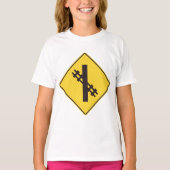 踏切標識 Tシャツ (正面)