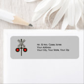 踏切記号 ラベル (インサイチュ)