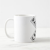 踏切 コーヒーマグカップ (左)