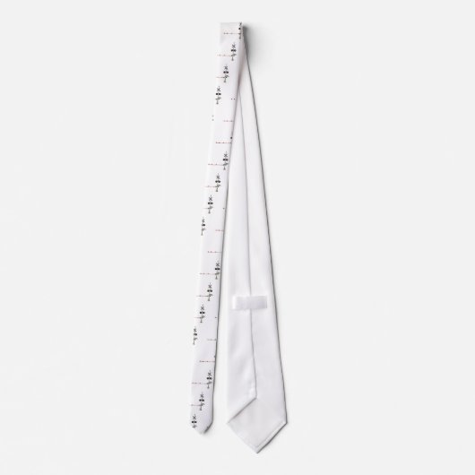 踏切 ネクタイ (裏面)