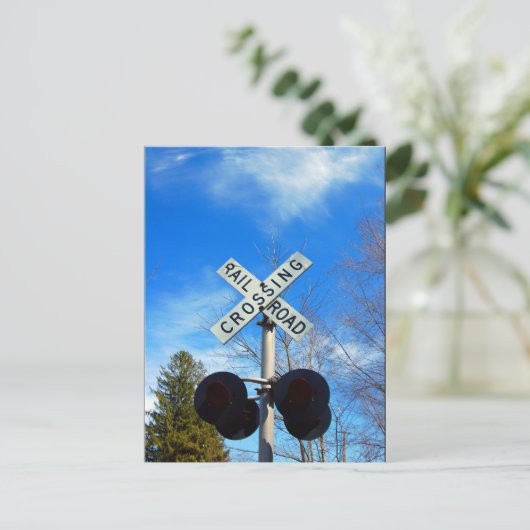 踏切 ポストカード (スタンド正面)