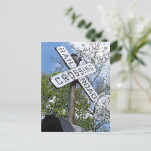 踏切 ポストカード (スタンド正面)