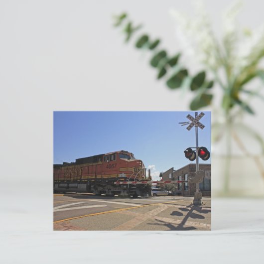 踏切 ポストカード (スタンド正面)