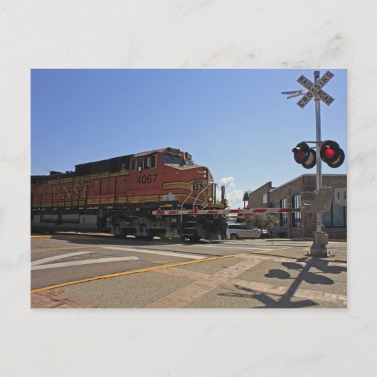 踏切 ポストカード (正面)