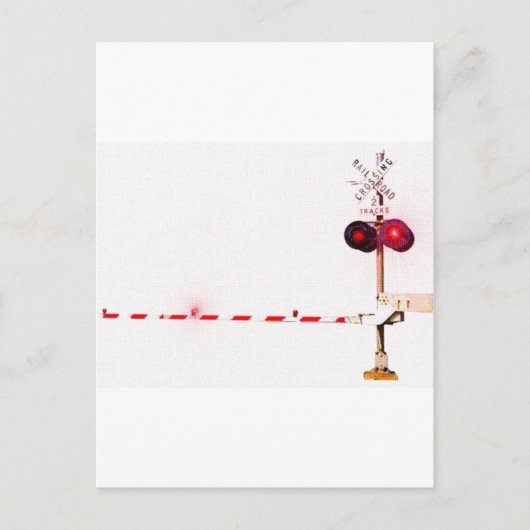 踏切 ポストカード (正面)