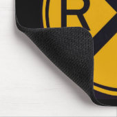 踏切 マウスパッド (コーナー)